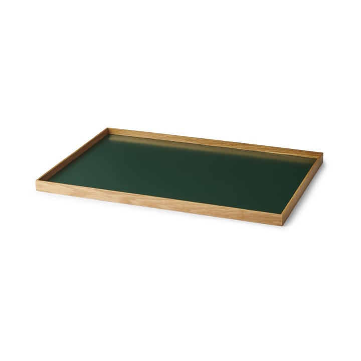 Frame Tablett large 35,5 x 50,6cm - Eiche-grün - Gejst