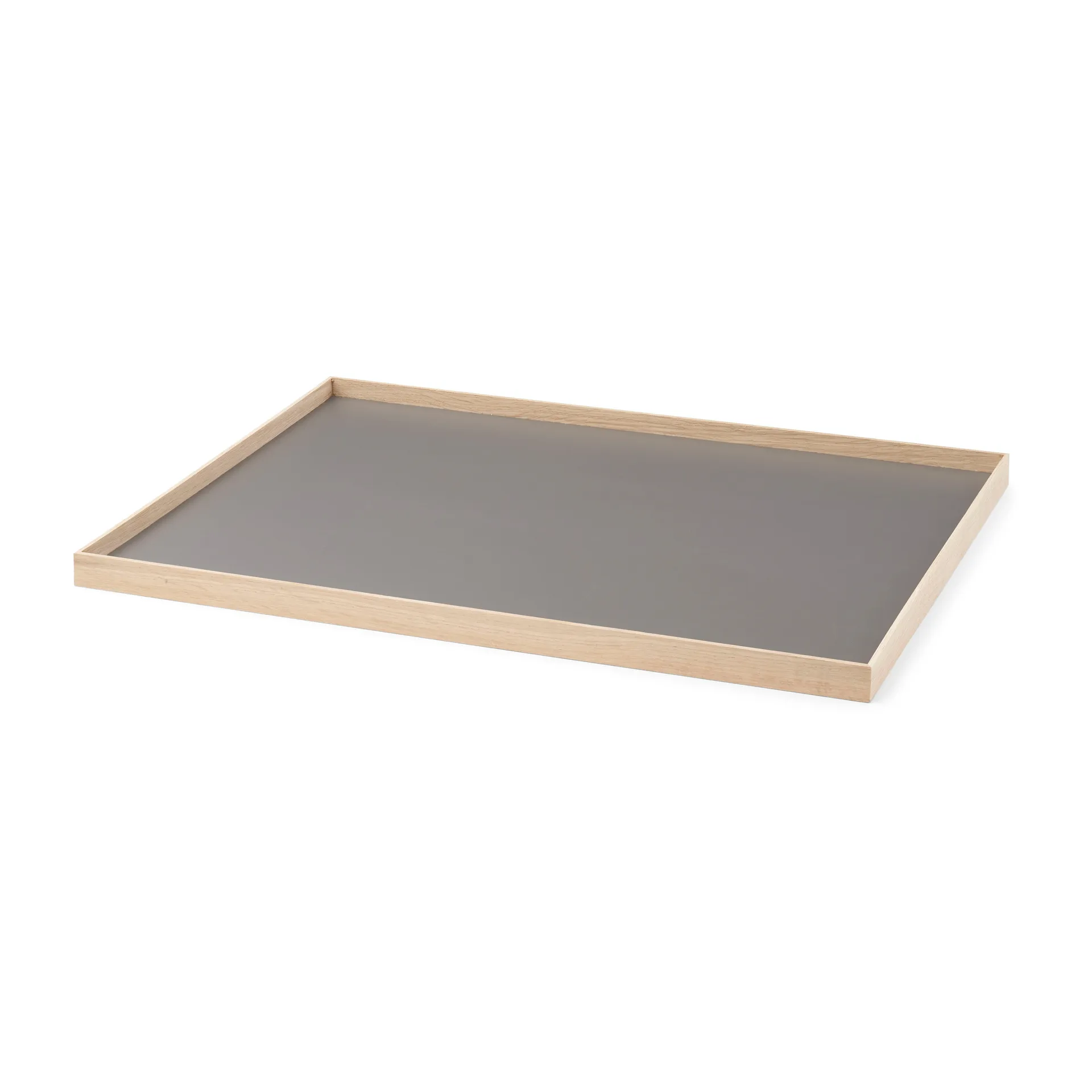 Frame Tablett large 35,5 x 50,6cm, Eiche-hellgrau Gejst