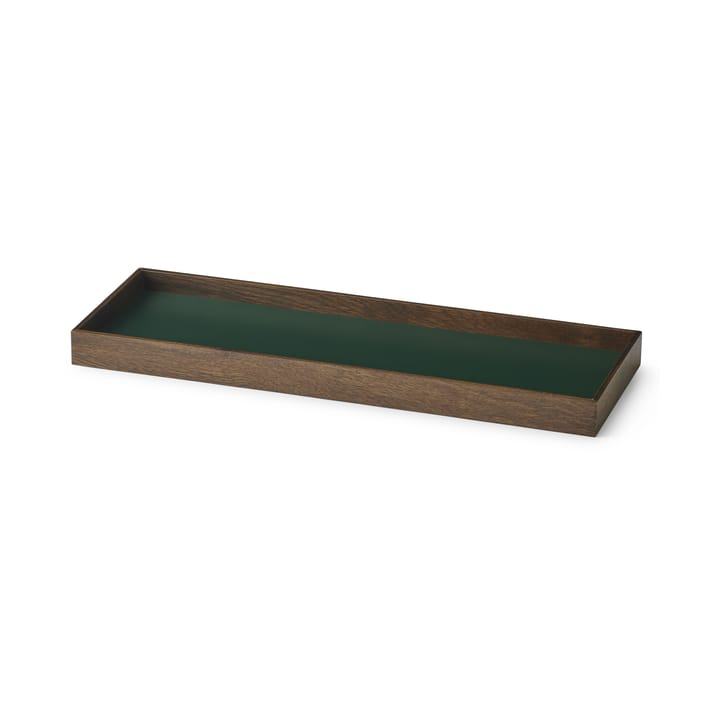 Frame Tablett small 11,1 x 32,4cm - Eiche geraucht-grün - Gejst