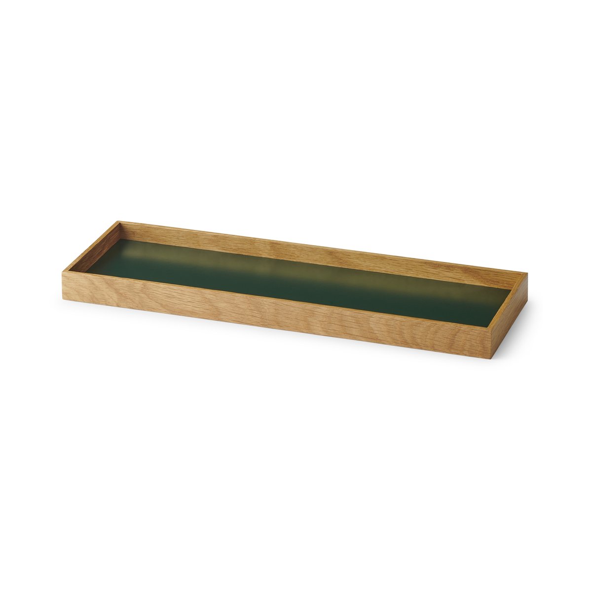 Gejst Frame Tablett small 11x32,4cm Eiche-grün