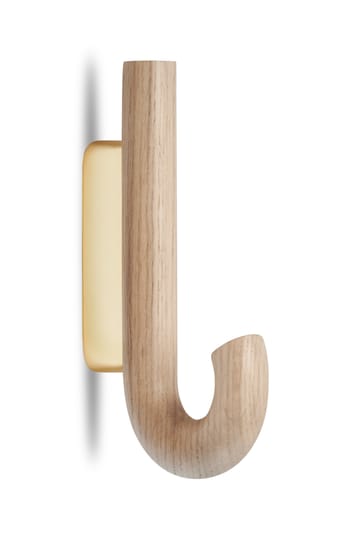 Hook Haken mini 13.3cm - Eiche-Messing - Gejst