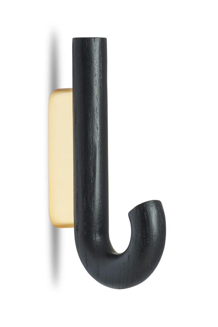 Hook Haken mini 13.3cm - Schwarze Eiche-Messing - Gejst