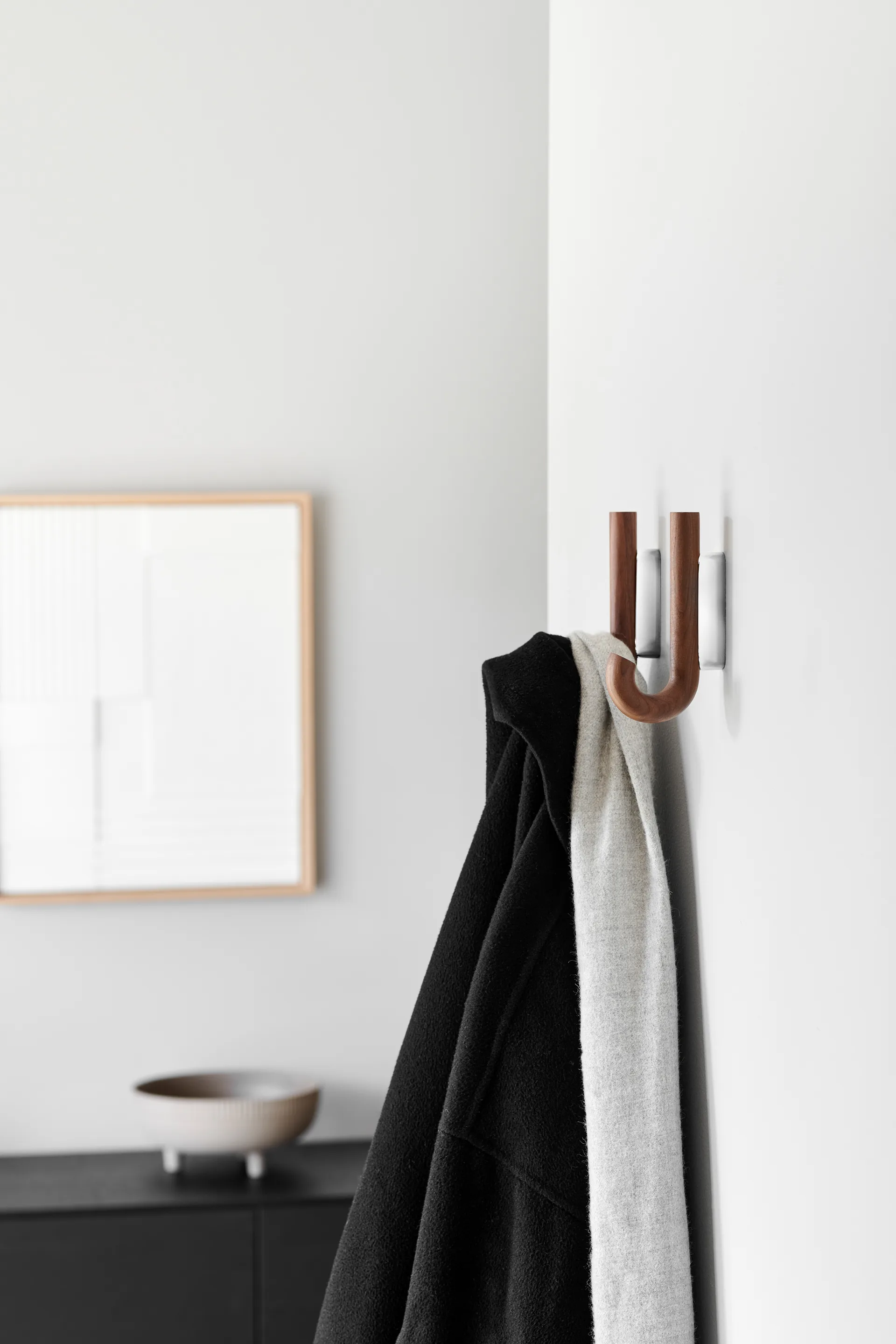 Hook Haken mini 13.3cm, Walnuss-Krom Gejst