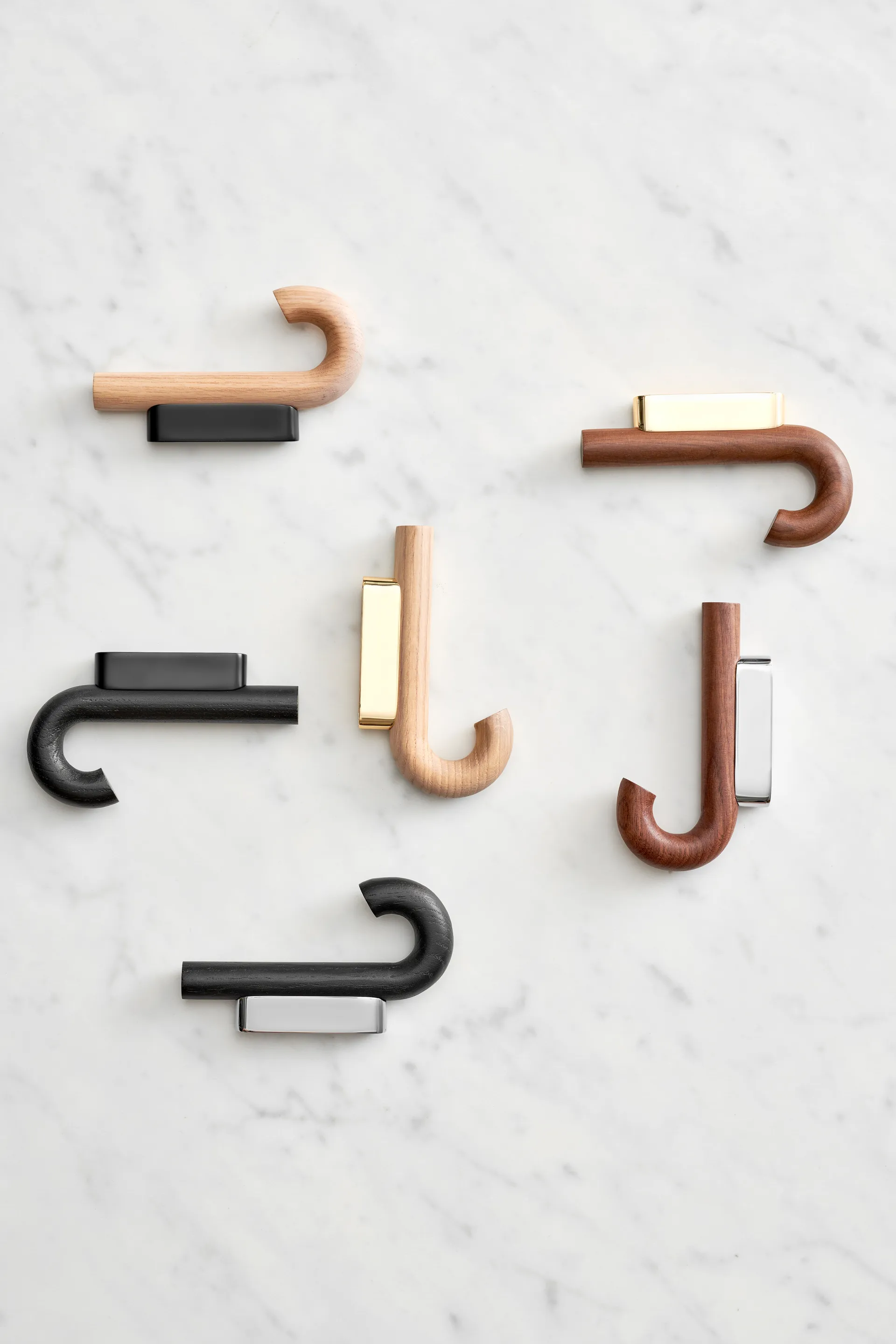 Hook Haken mini 13.3cm, Walnuss-Krom Gejst