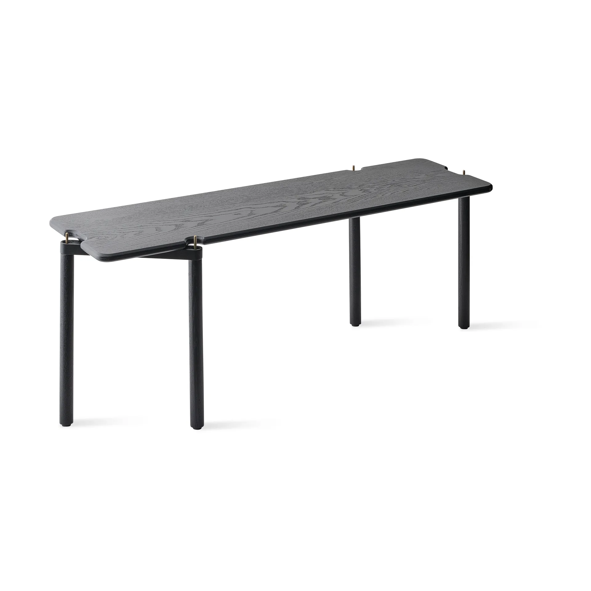 Invi Bücherregal 1 Regalbrett modul 2, Esche schwarz Gejst