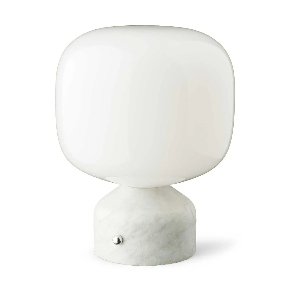 Meemo tragbare Tischleuchte 23 cm, White marble Gejst