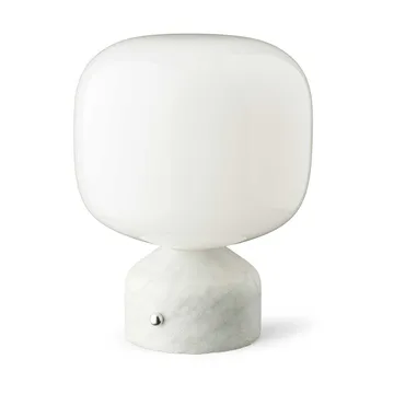 Meemo tragbare Tischleuchte 23 cm - White marble - Gejst