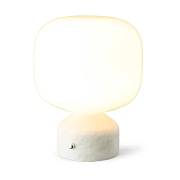 Meemo tragbare Tischleuchte 23 cm - White marble - Gejst