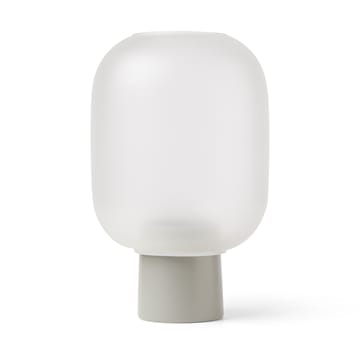 Nebl Blumentopf mit Milchglas groß Ø25cm - Grau - Gejst