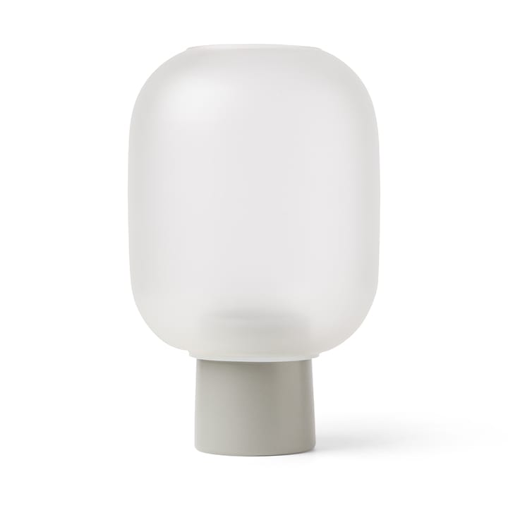 Nebl Blumentopf mit Milchglas groß Ø25cm, Grau Gejst