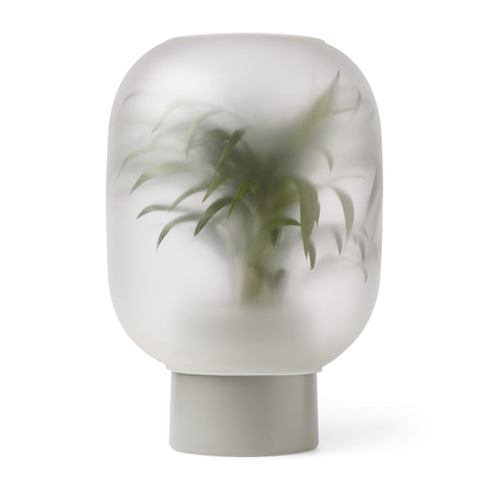 Nebl Blumentopf mit Milchglas mega Ø38cm - grau - Gejst