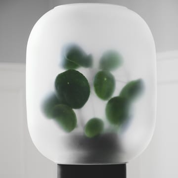 Nebl Blumentopf mit Milchglas mega Ø38cm - Schwarz - Gejst