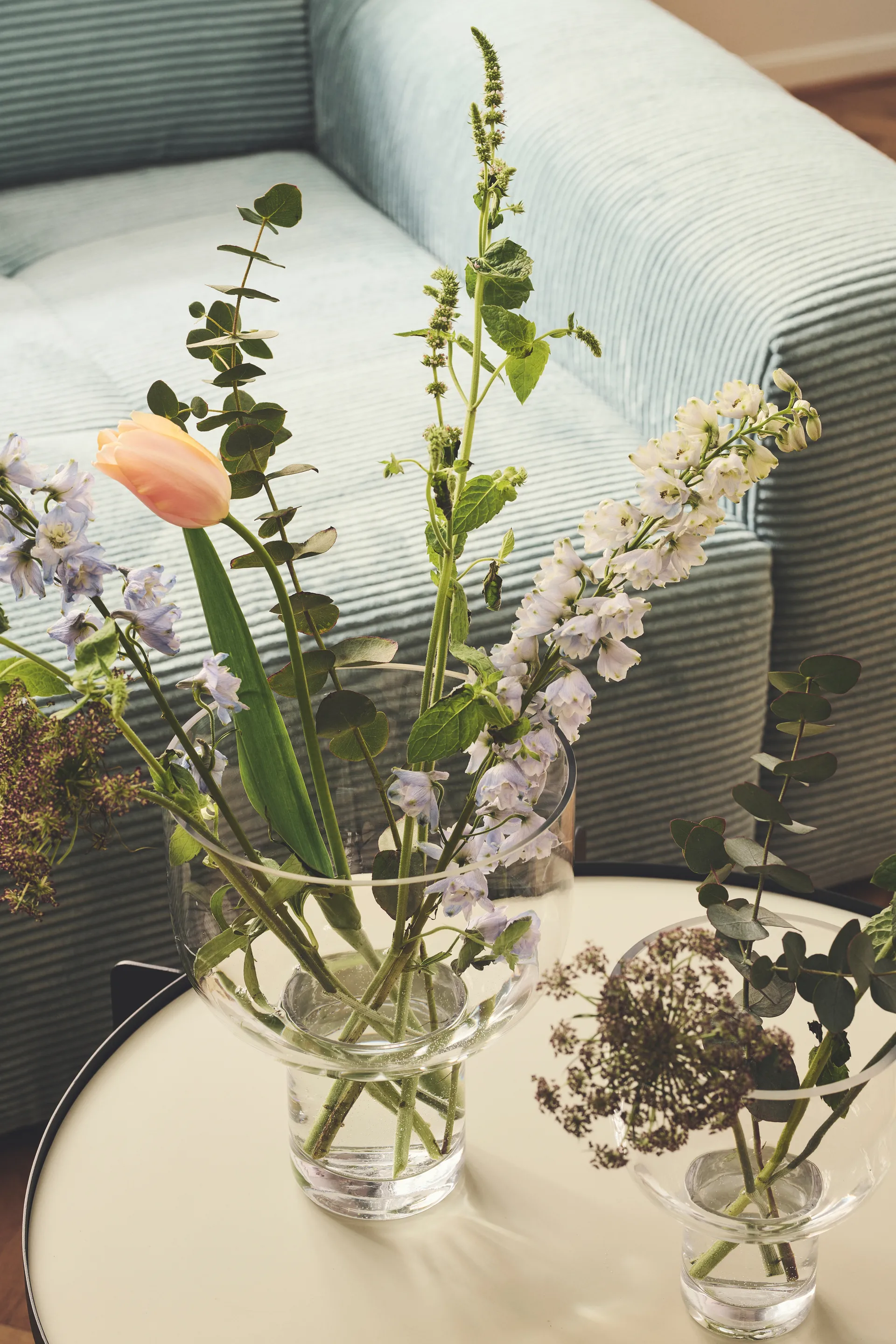 Nebl Vase small, Clear Gejst