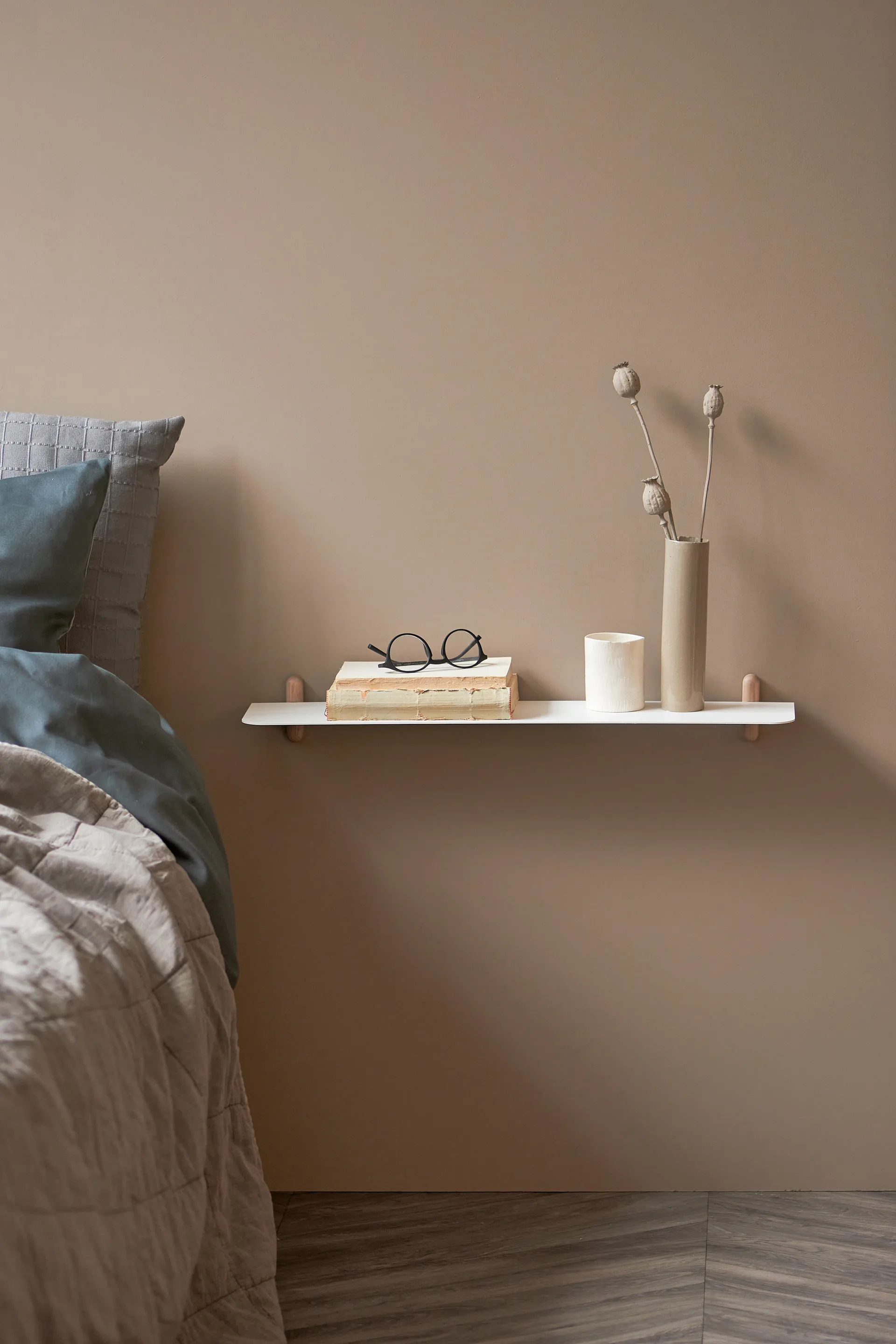 Nivo Wandregal G, Helle Eiche-weiß Gejst