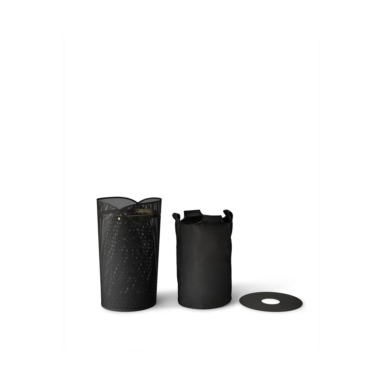 Oya Wäschekorb 75 L, Dark grey Gejst