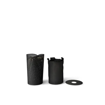 Oya Wäschekorb 75 L - Dark grey - Gejst