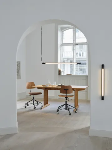 Radent Wandleuchte short 70 cm feste Installation - Schwarz - Gejst