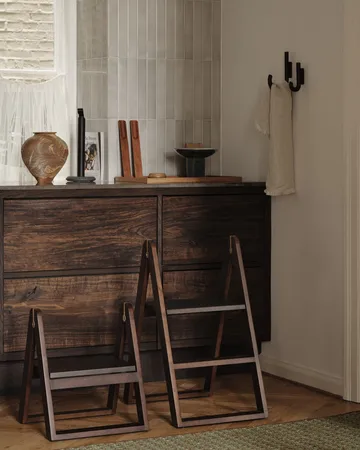 Reech Tritthocker - Dunkle Esche - Gejst