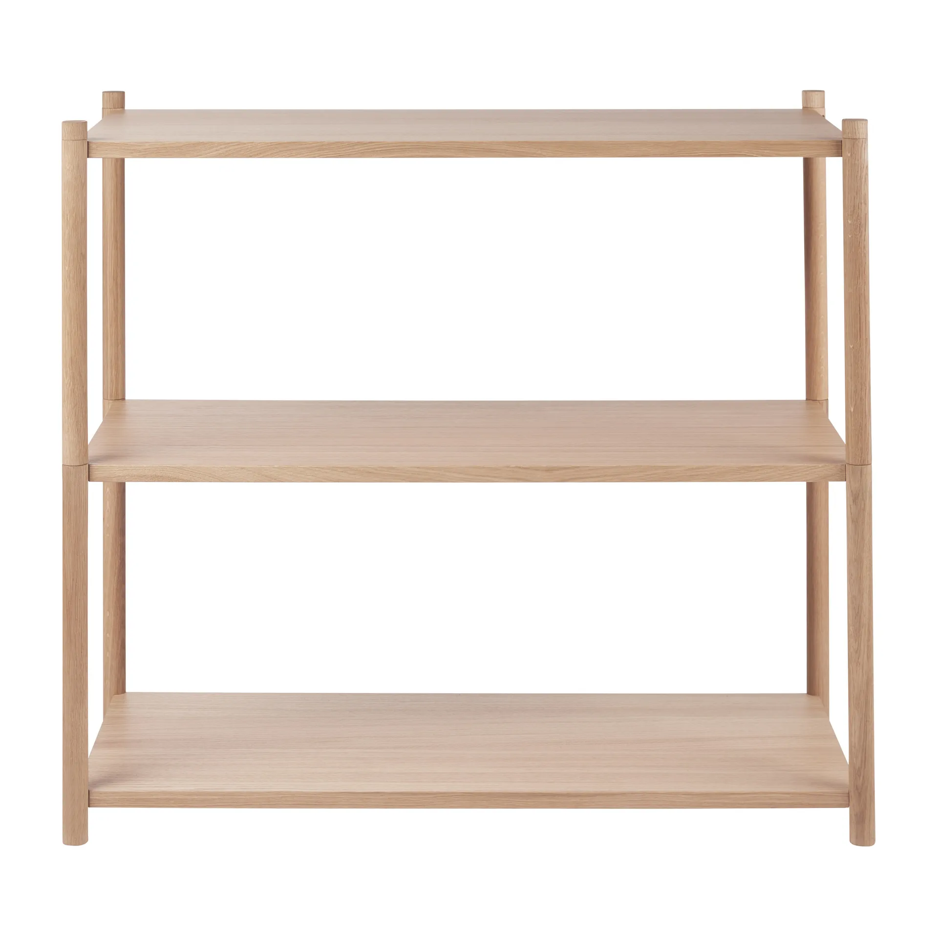 Sceene bookcase A, Helle Eiche Gejst
