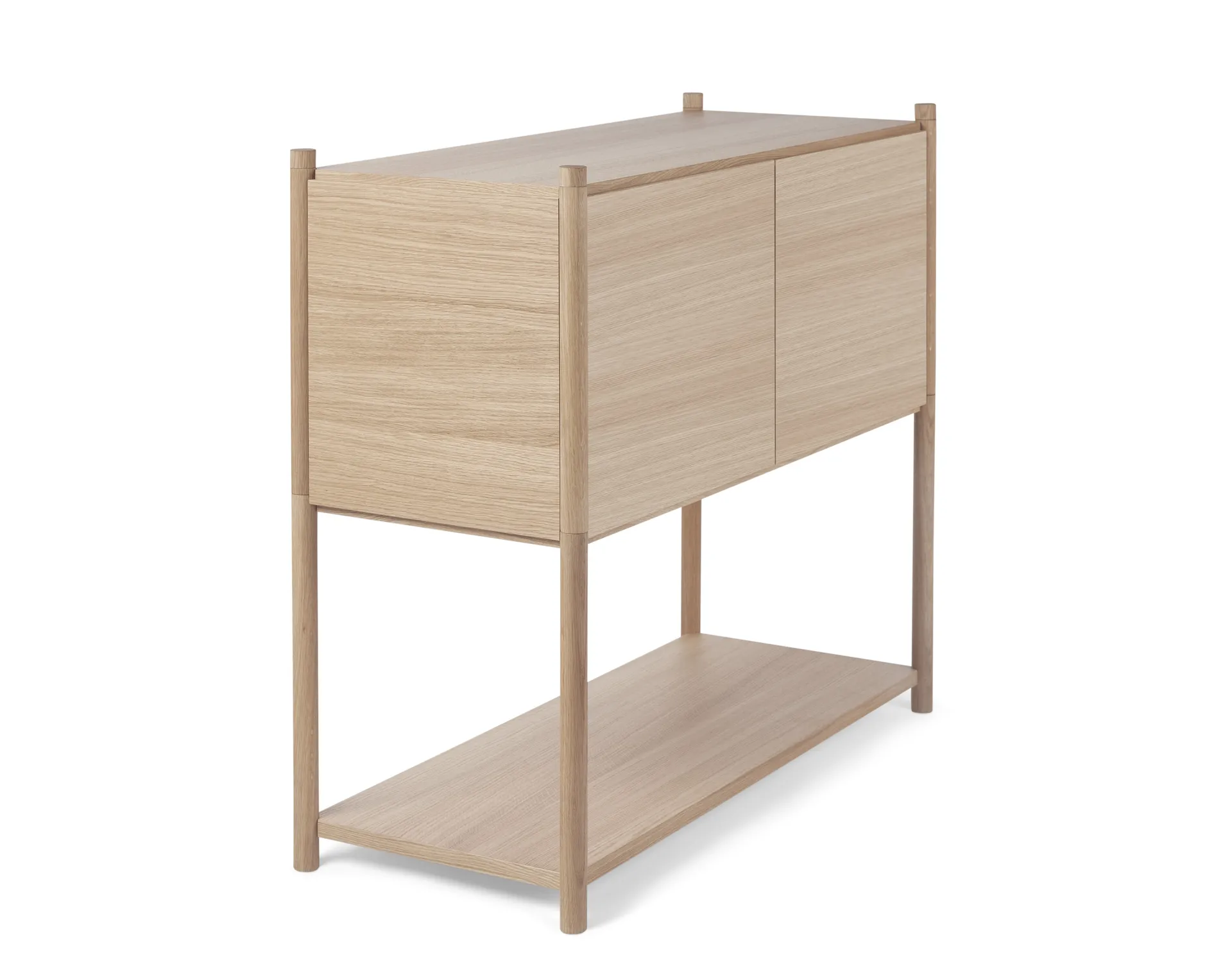 Sceene bookcase C, Helle Eiche Gejst