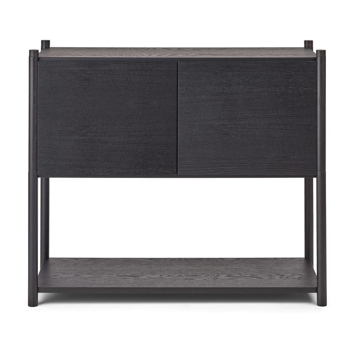 Sceene bookcase C - Schwarz gebeizte Eiche - Gejst