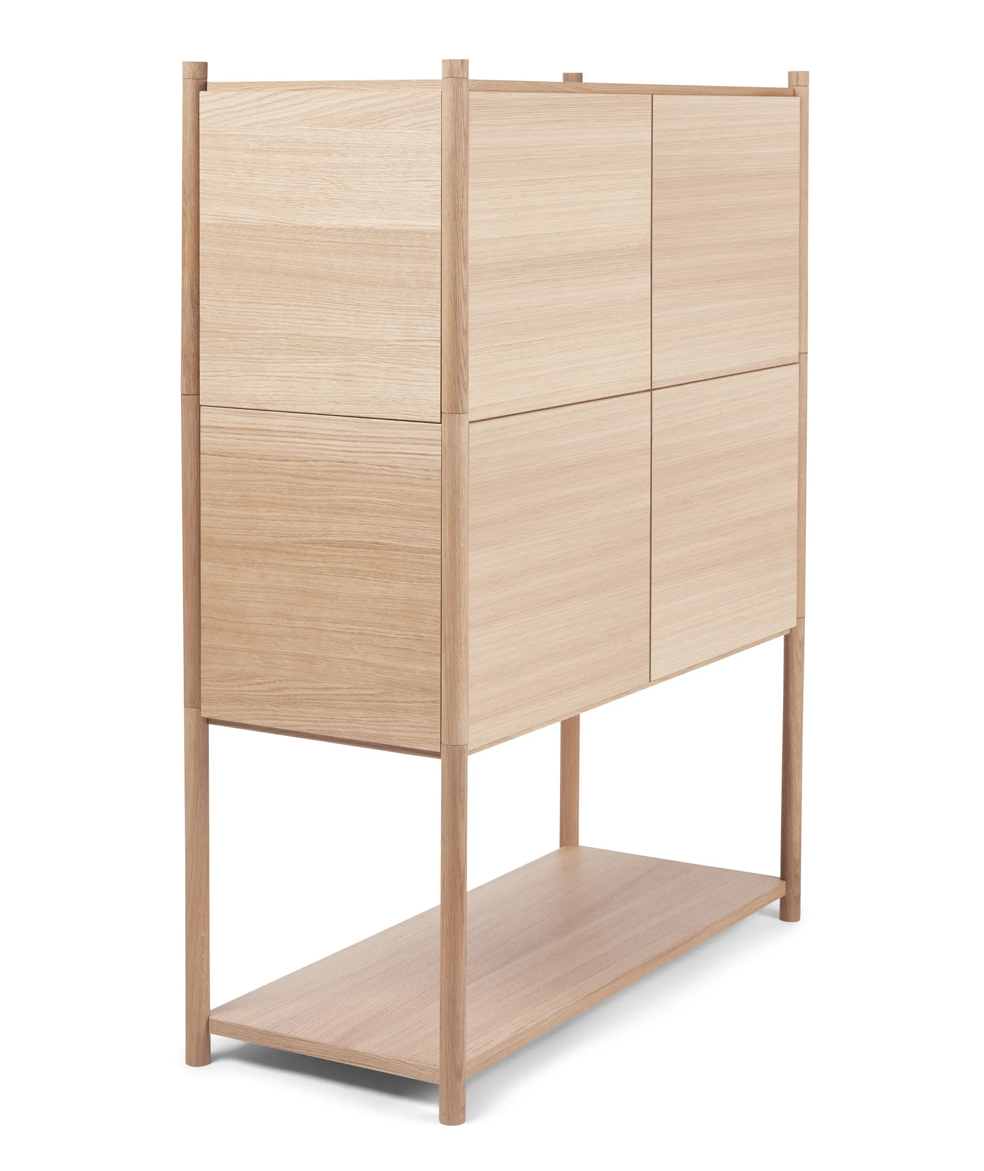 Sceene bookcase E, Helle Eiche Gejst