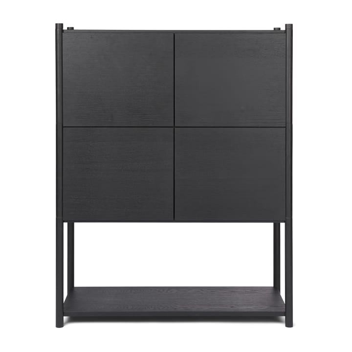 Sceene bookcase E - Schwarz gebeizte Eiche - Gejst