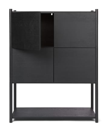 Sceene bookcase E - Schwarz gebeizte Eiche - Gejst