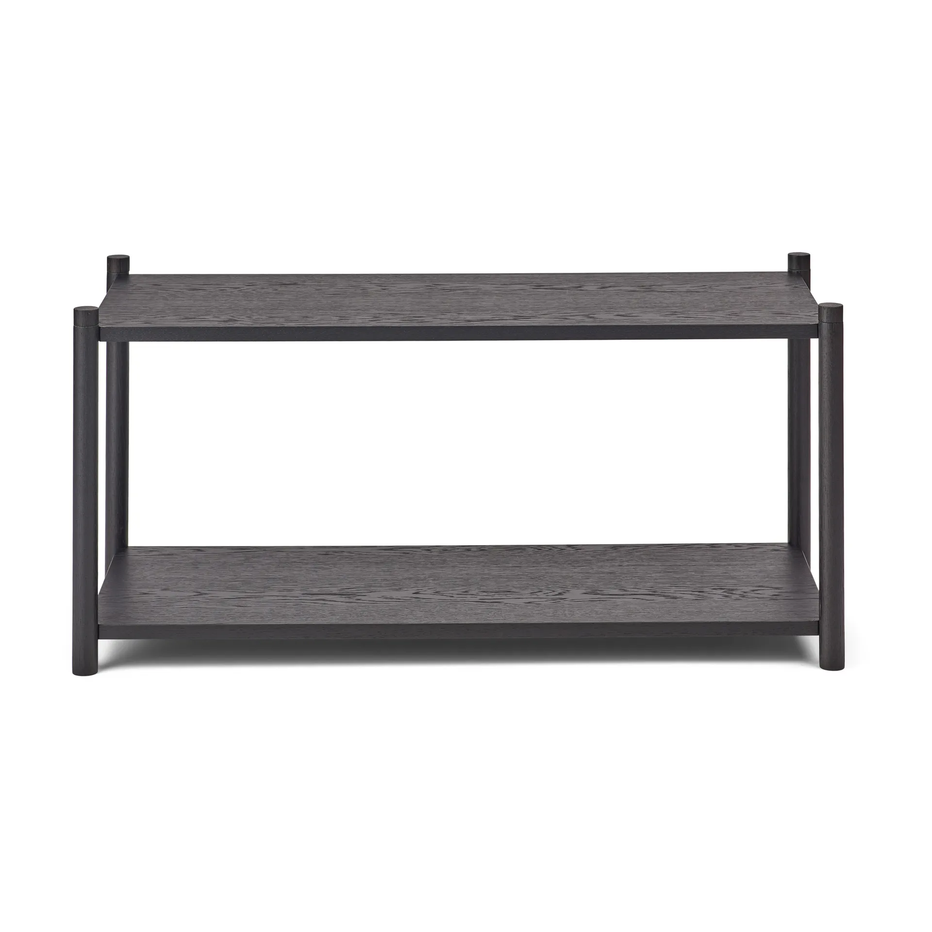 Sceene bookcase F, Schwarz gebeizte Eiche Gejst