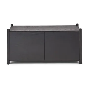 Sceene bookcase G - Schwarz gebeizte Eiche - Gejst