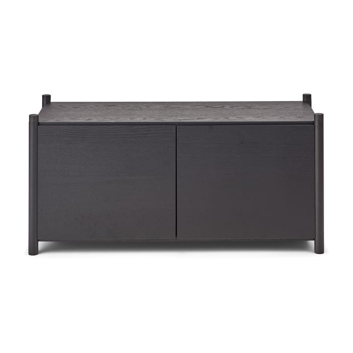 Sceene bookcase G - Schwarz gebeizte Eiche - Gejst