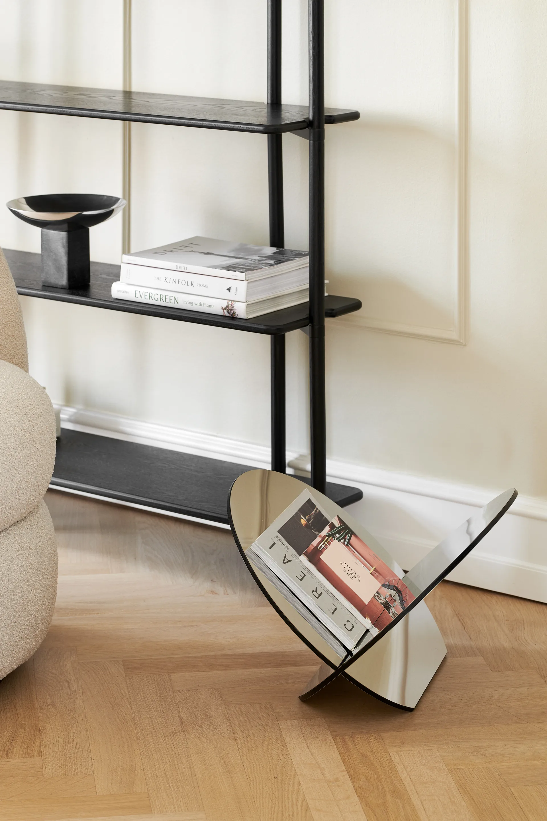 Silia Magazinhalter, Edelstahl Gejst