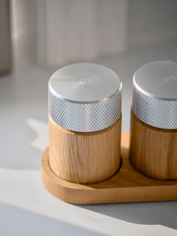 Sina Salz- und Pfeffermühle 6 cm - Eiche-Stahl - Gejst