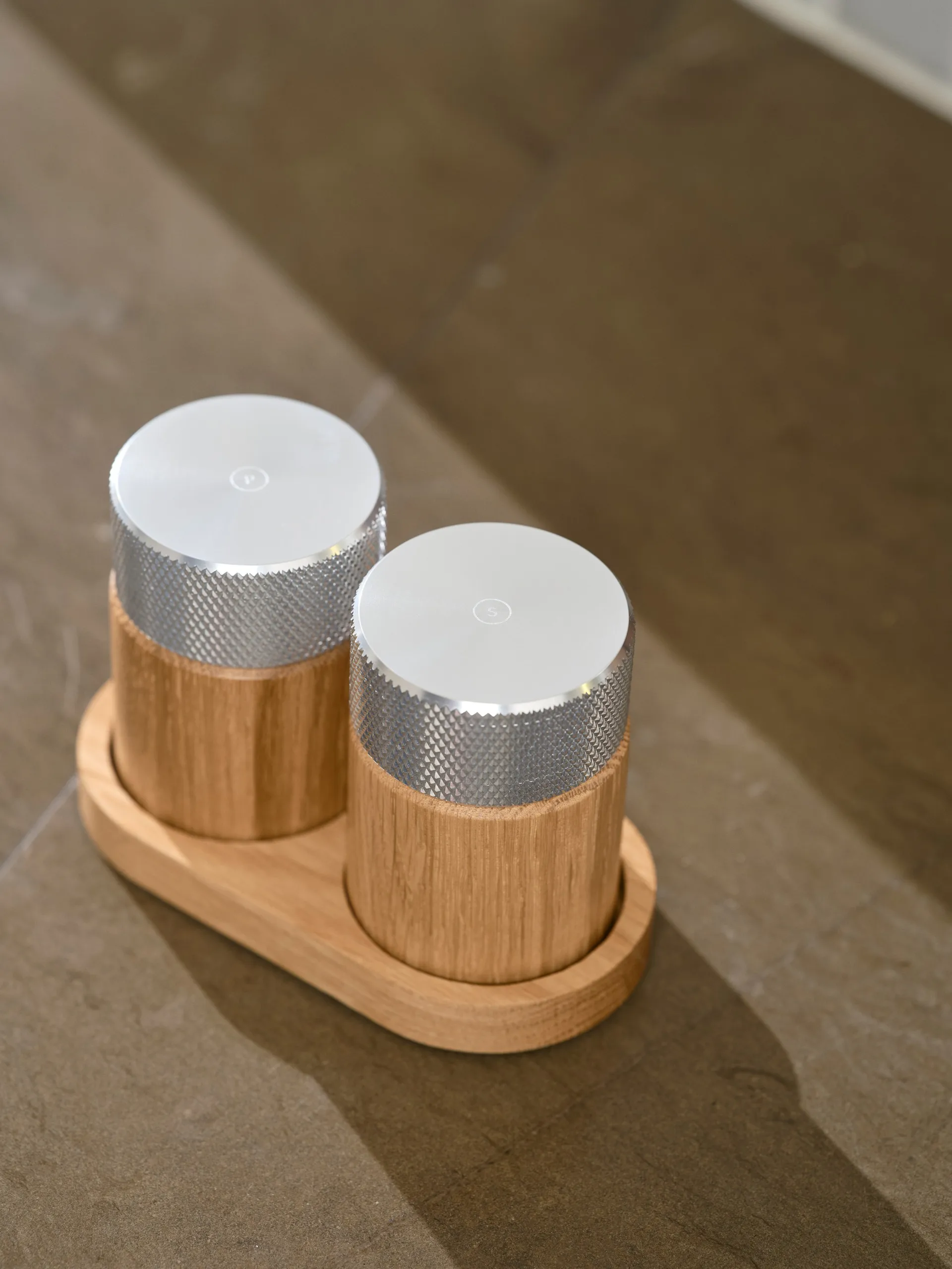 Sina Salz- und Pfeffermühle 6 cm, Eiche-Stahl Gejst