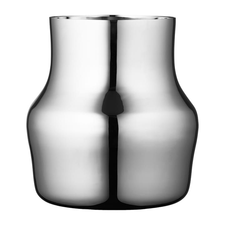 Dorotea Vase 18 x 19,5cm - Stahl glänzend - Gense