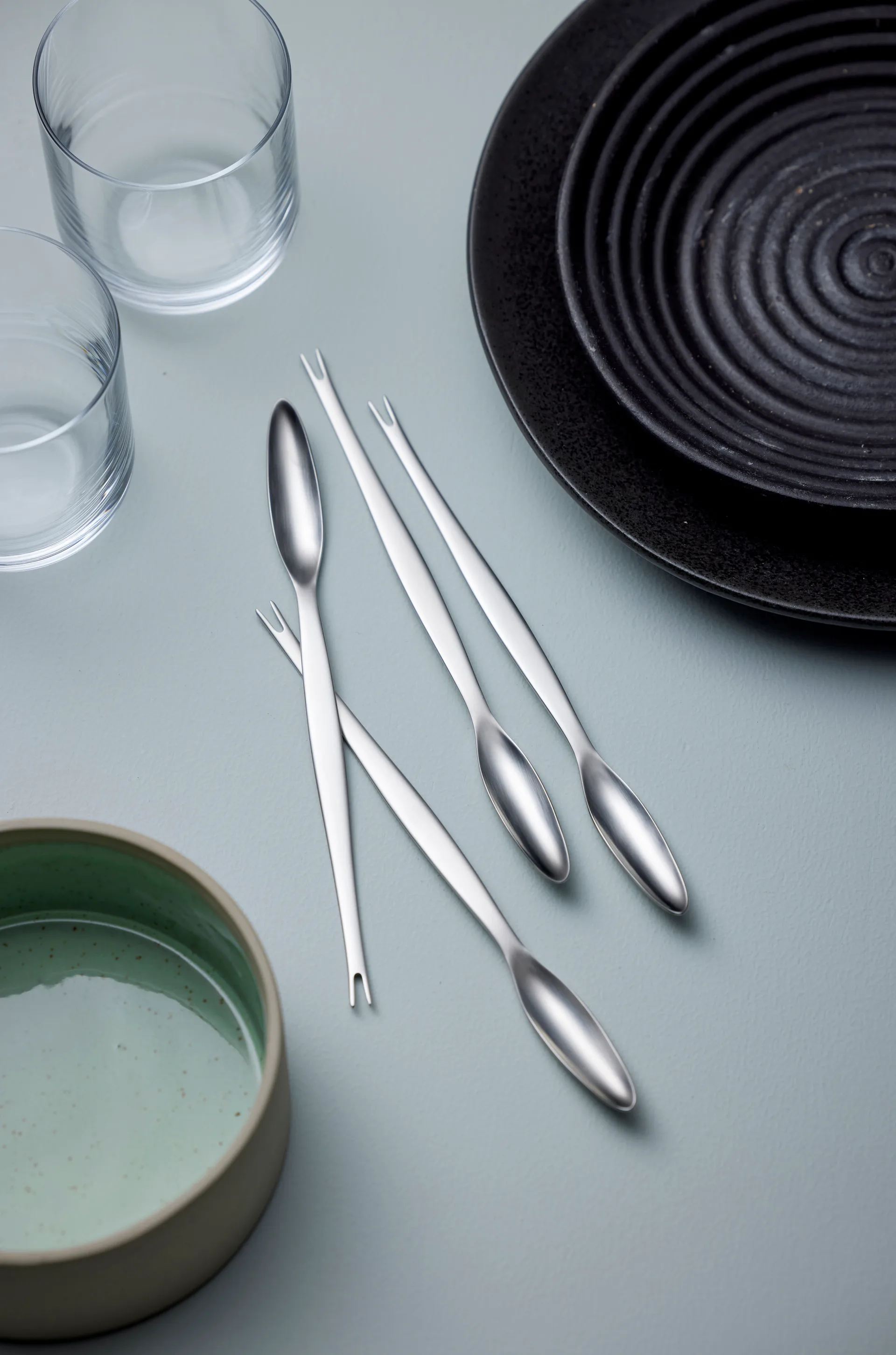 Focus Steel Schalentiergabel 4er Pack, 4er Pack Gense