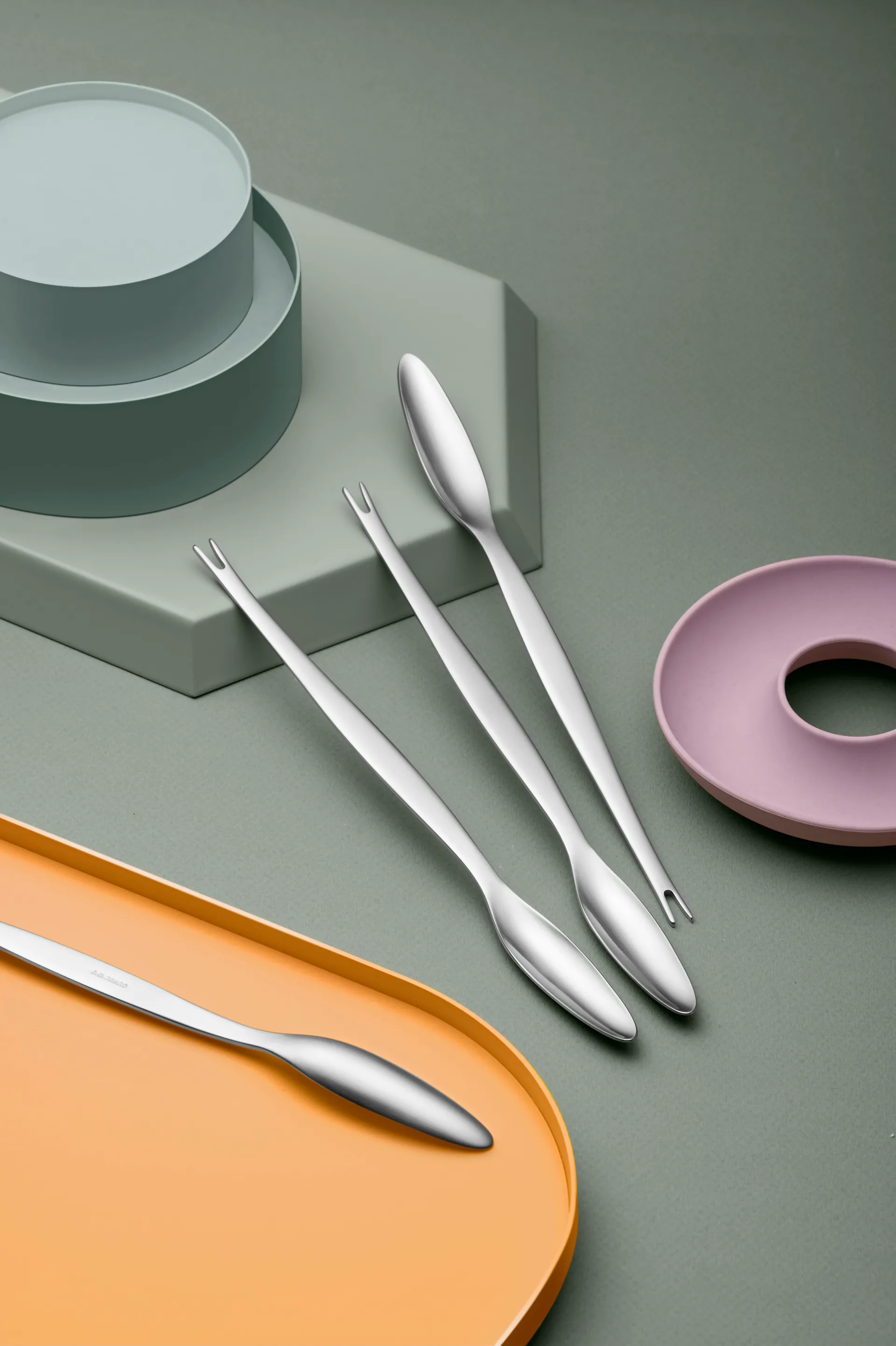 Focus Steel Schalentiergabel 4er Pack, 4er Pack Gense