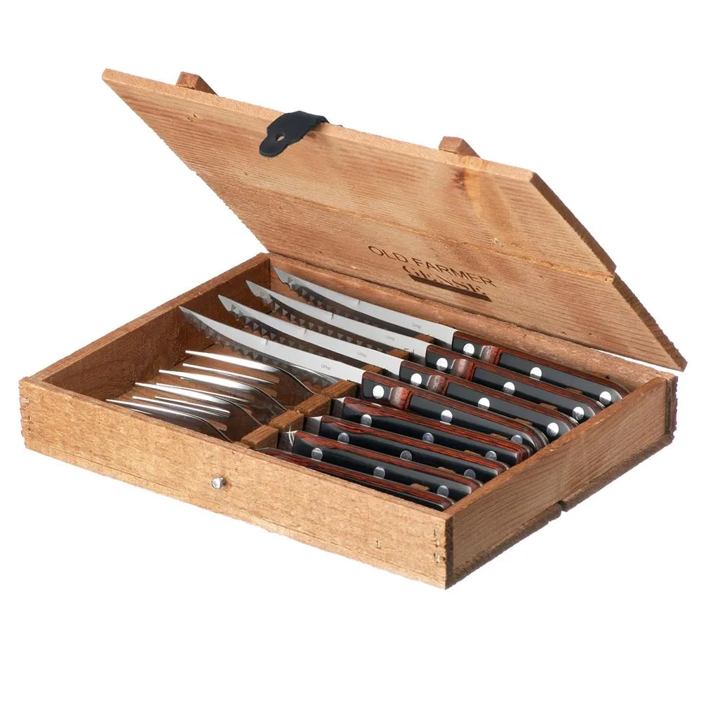 Old Farmer Besteck 8 Teile, 8 Teile Gense