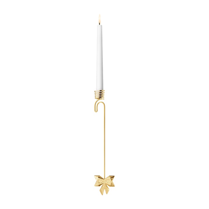 2022 Bow Kerzenhalter hängend - Vergoldet - Georg Jensen