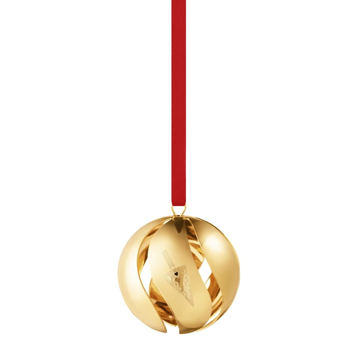 2022 Weihnachtskugel, Vergoldet Georg Jensen