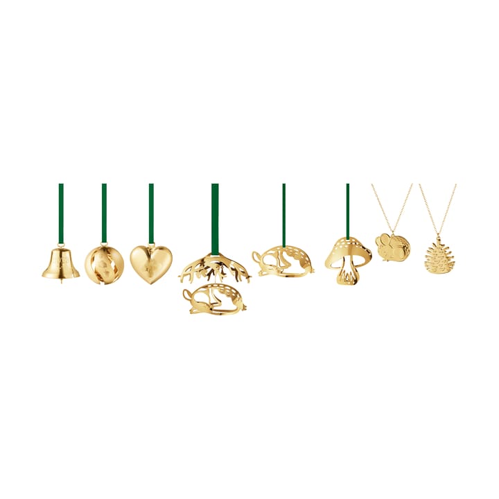 2023 Geschenkset 8 Teile, Vergoldet Georg Jensen