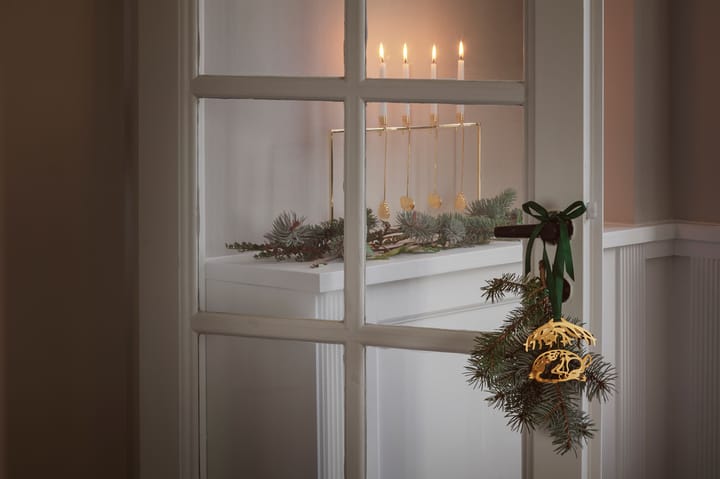 2023 Kerzenhalter hängend Maus, Vergoldet Georg Jensen