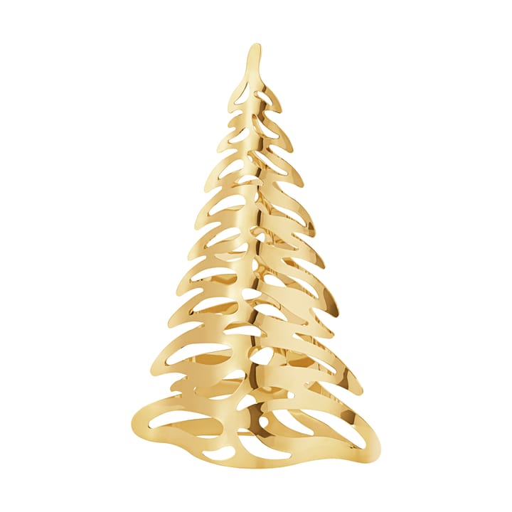 2023 Tisch-Weihnachtsbaum goldbeschichtet, Large Georg Jensen