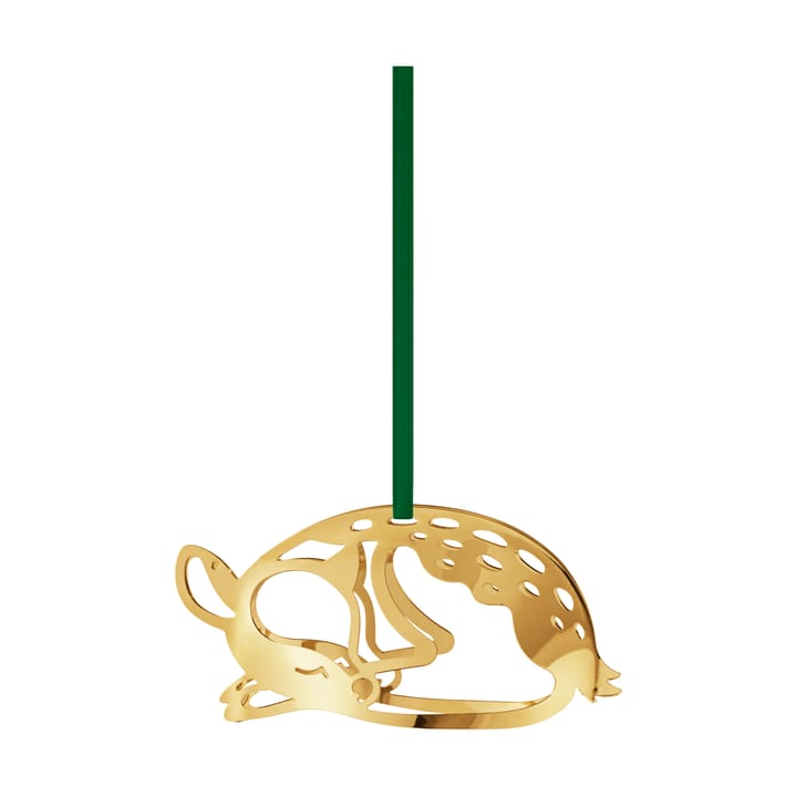 2023 Weihnachtsanhänger Reh, Vergoldet Georg Jensen