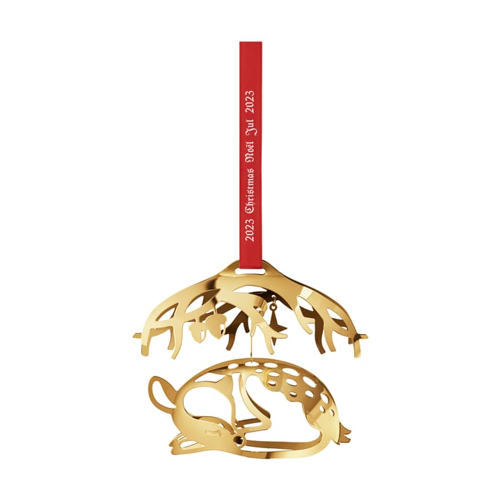 2023 Weihnachtsmobile Reh, Vergoldet Georg Jensen