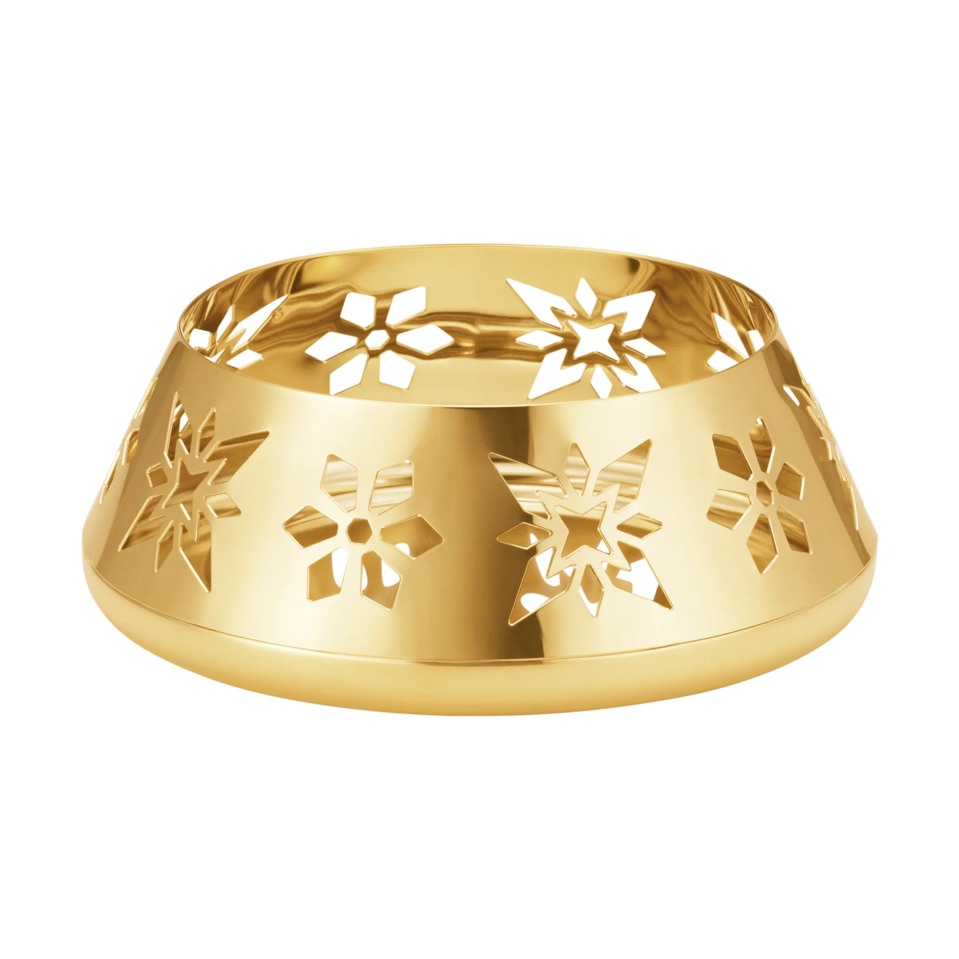 2024 Blockkerzenhalter, Vergoldet Georg Jensen