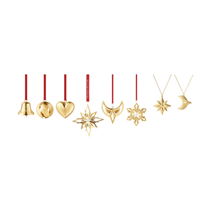 2024 Geschenk-Set 8 Teile, Vergoldet Georg Jensen
