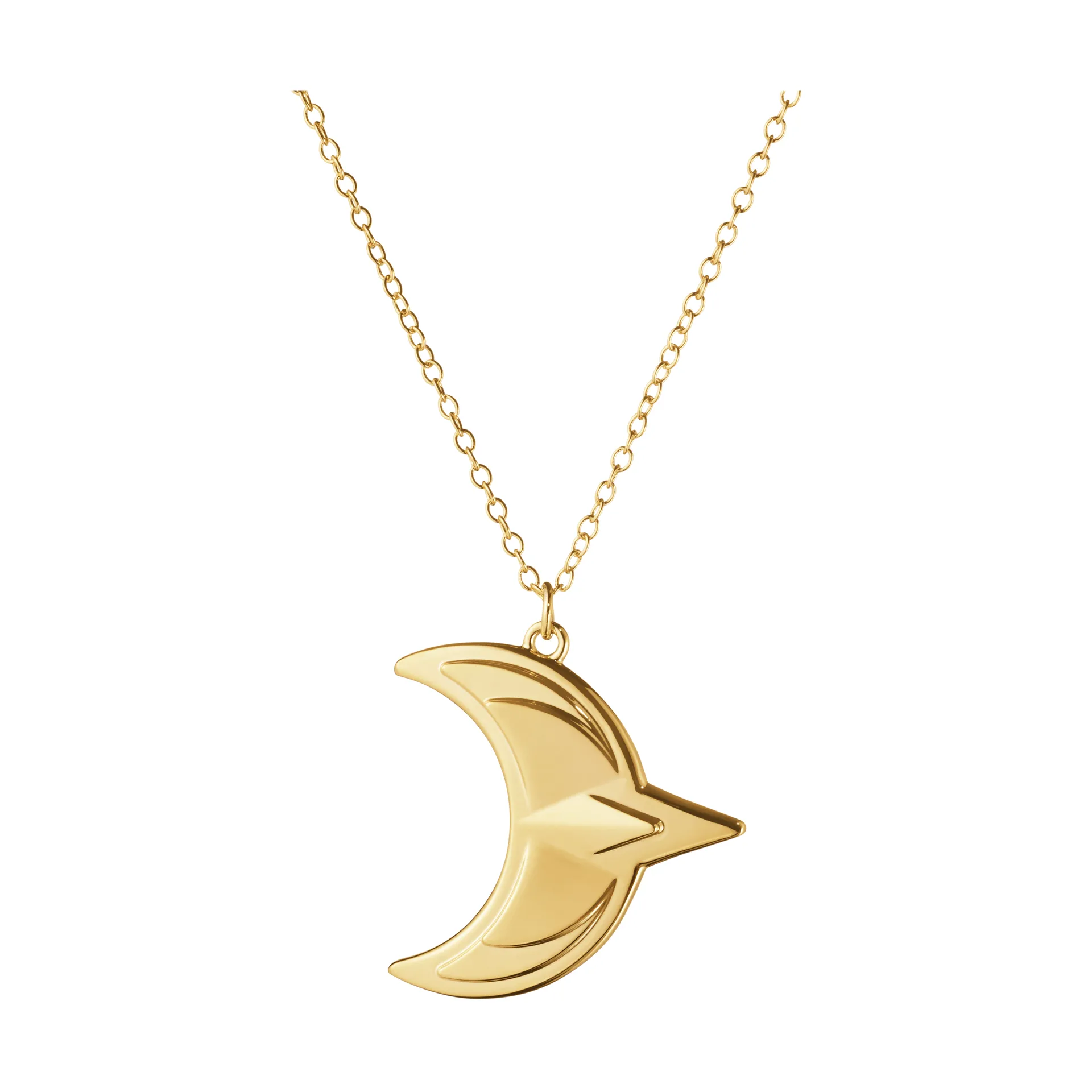 2024 Weihnachtsanhänger Mond, Vergoldet Georg Jensen