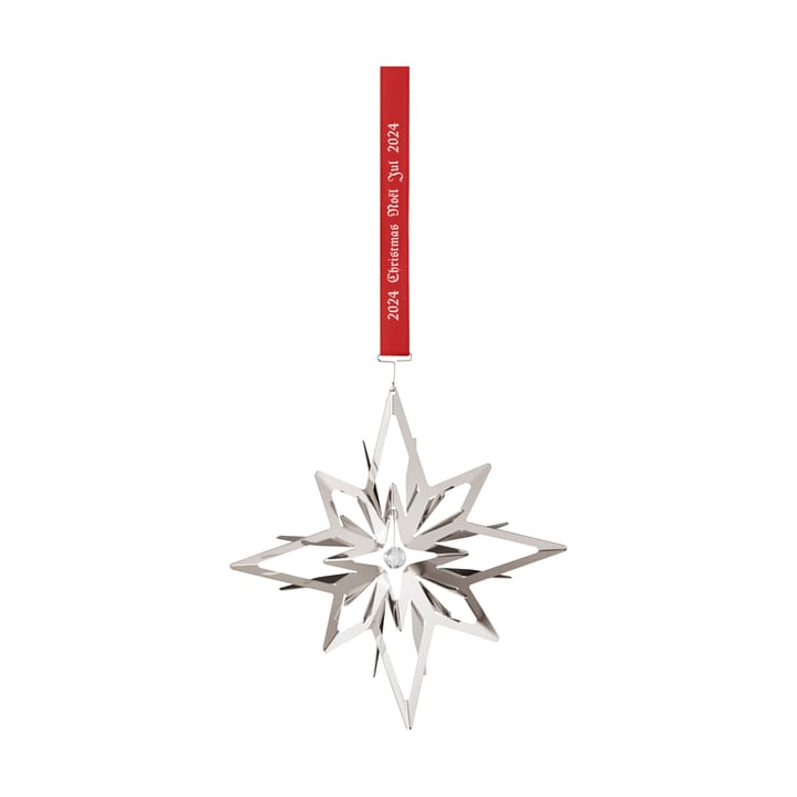 2024 Weihnachtsanhänger Stern - Palladiumbeschichtet - Georg Jensen