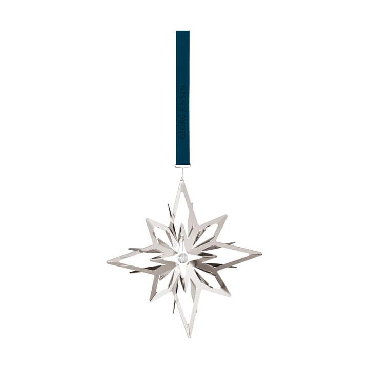 2024 Weihnachtsanhänger Stern, Palladiumbeschichtet Georg Jensen